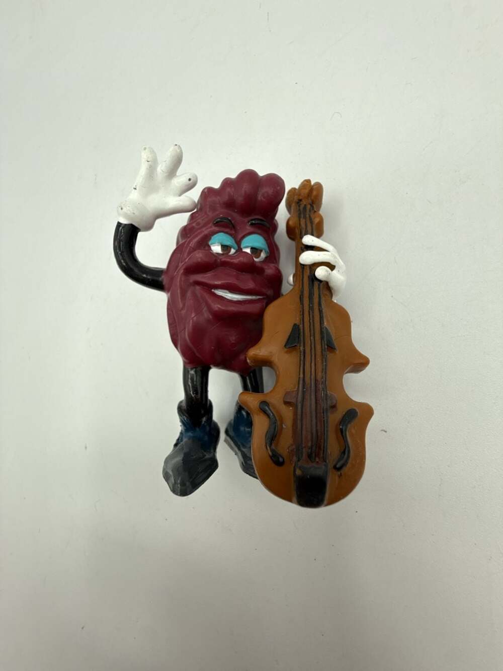1988 Applause California Raisins Bass Player PVC Figure